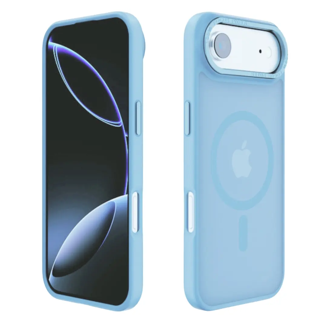iPhone 17 Air MagSafe Cam Smoke Twotone Eco Case Sky Blue